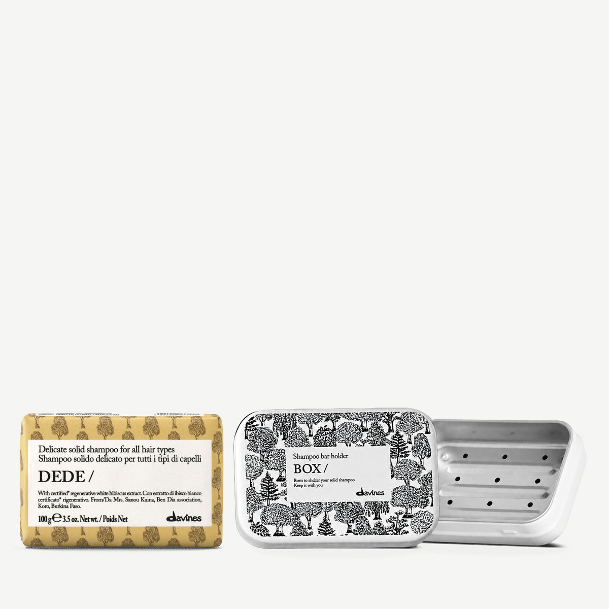 DEDE Solid Shampoo + Custodia 1 1 kitDavines