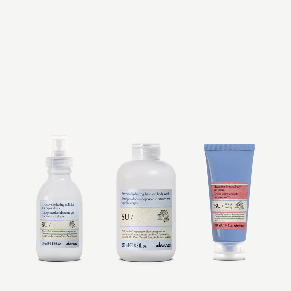 Davines Kit vacanza SU - Kit per le tue vacanze al mare
