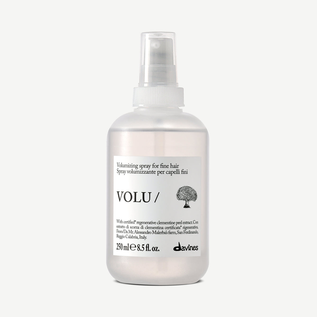 Davines VOLU Hair Mist - Volumizzante spray leave-on per capelli fini