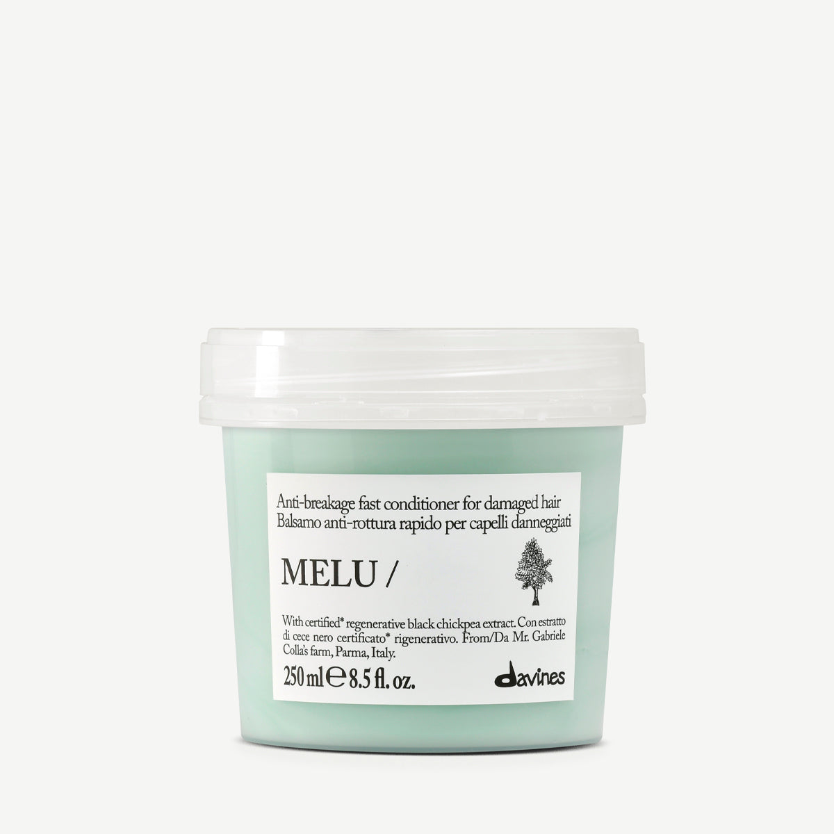 Davines MELU Conditioner - Balsamo anti-rottura ad azione rapida per capelli lunghi e danneggiati
