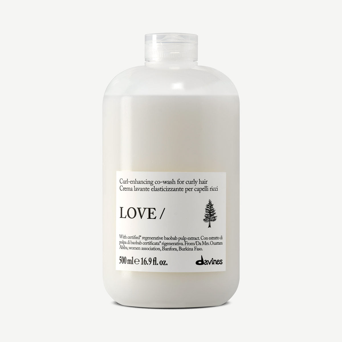 LOVE CURL Co-wash 1 Davines