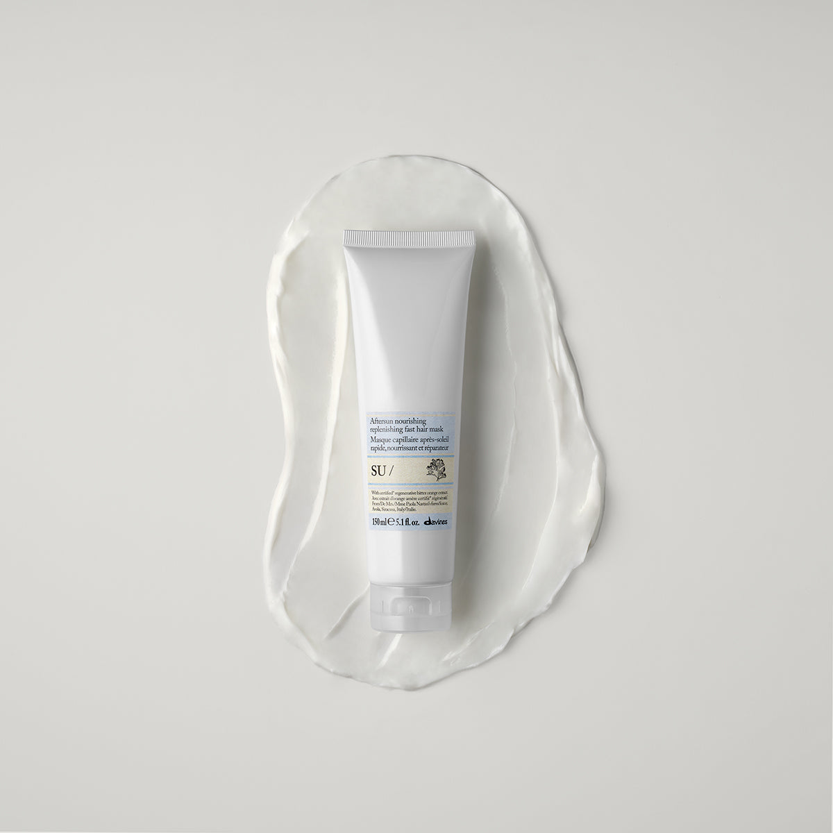 Davines SU Hair Mask - Maschera capelli nutriente e rigenerante doposole ad azione rapida