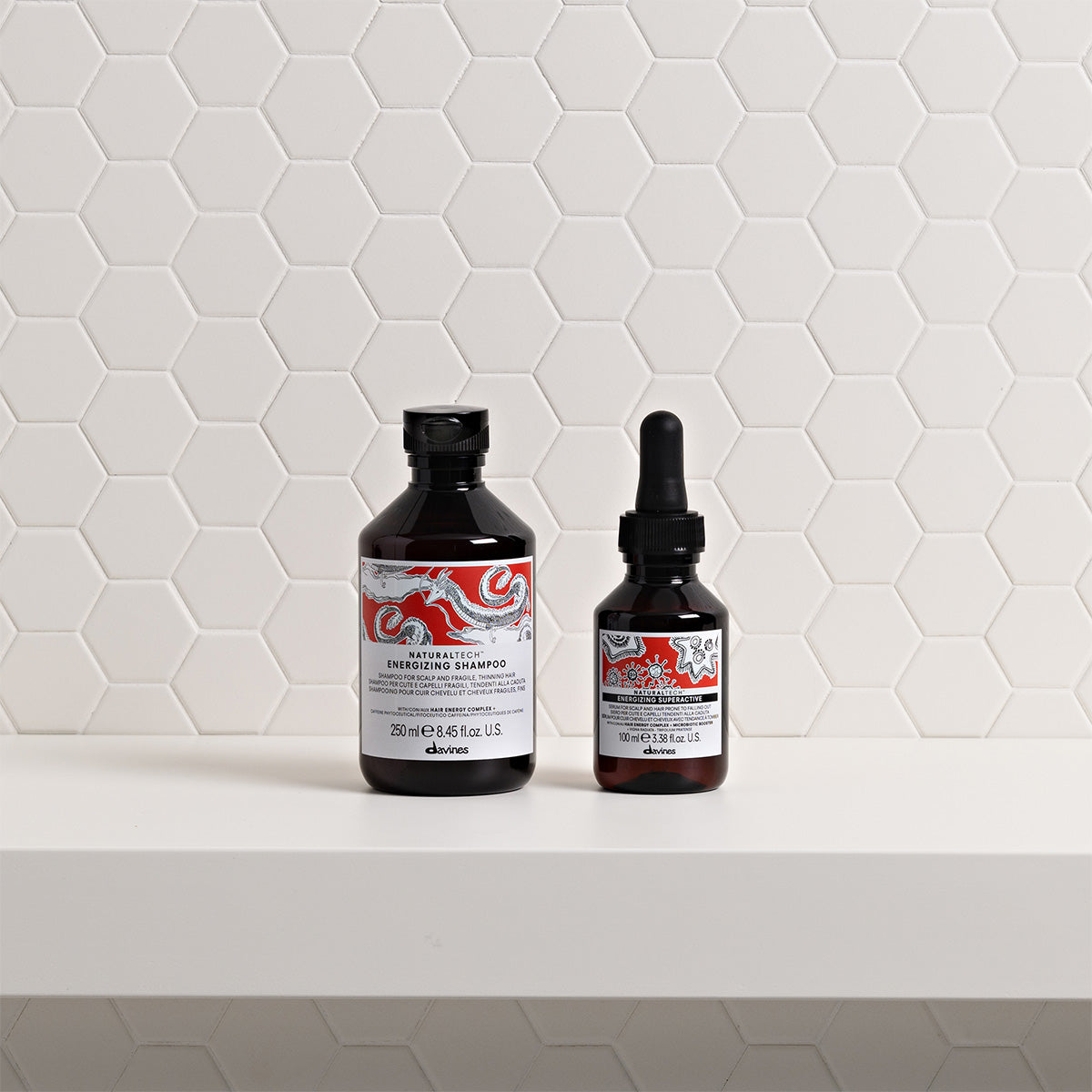 Davines ENERGIZING Shampoo - Shampoo energizzante delicato per capelli fragili, tendenti alla caduta