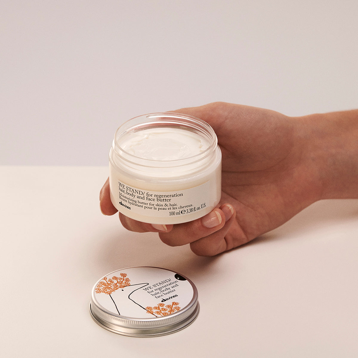 Davines WE STAND/ for regeneration hair, body and face butter - Burro idratante per pelle e capelli