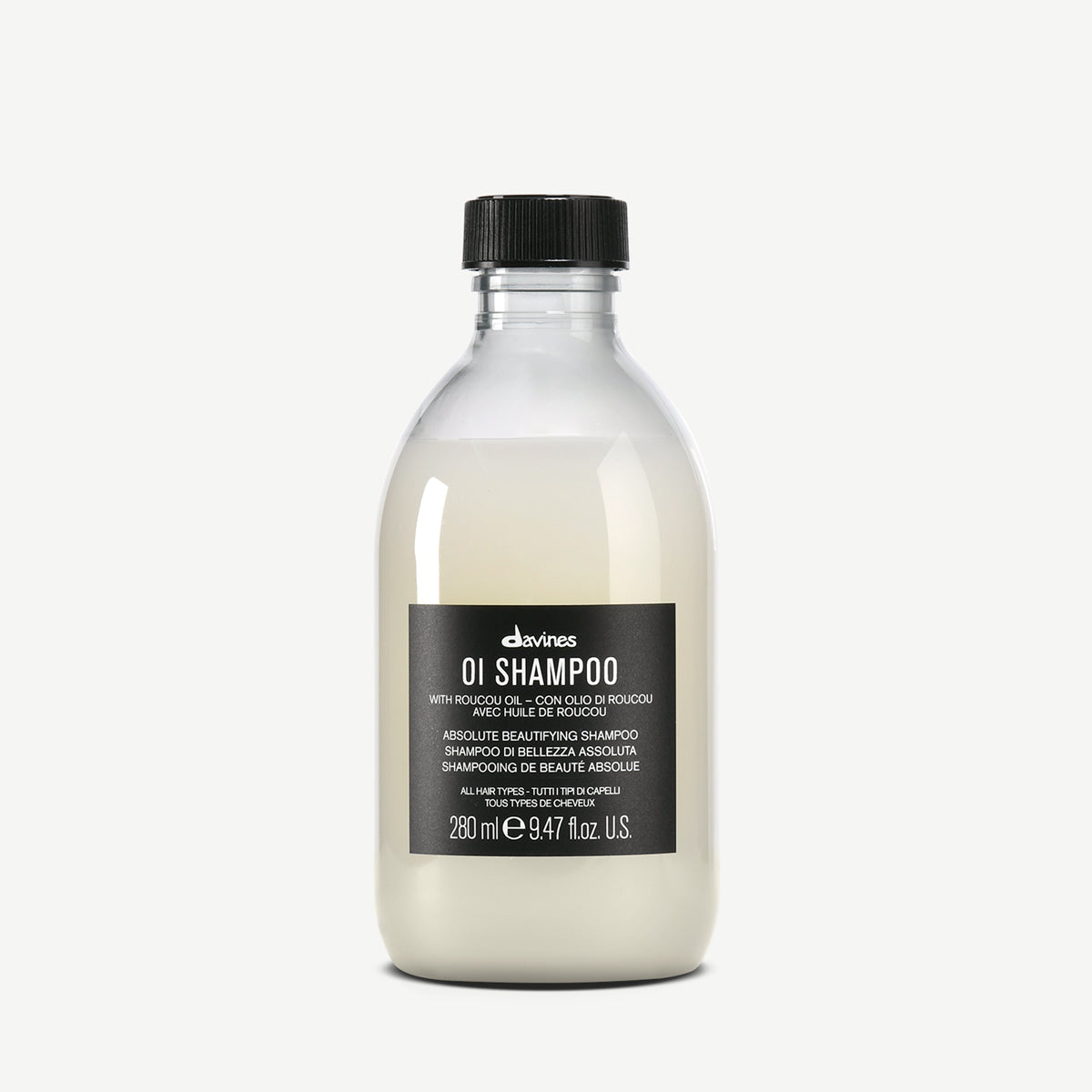 Davines OI Shampoo - Shampoo delicato per lavaggi frequenti, dona morbidezza e lucentezza a tutti i tipi di capelli