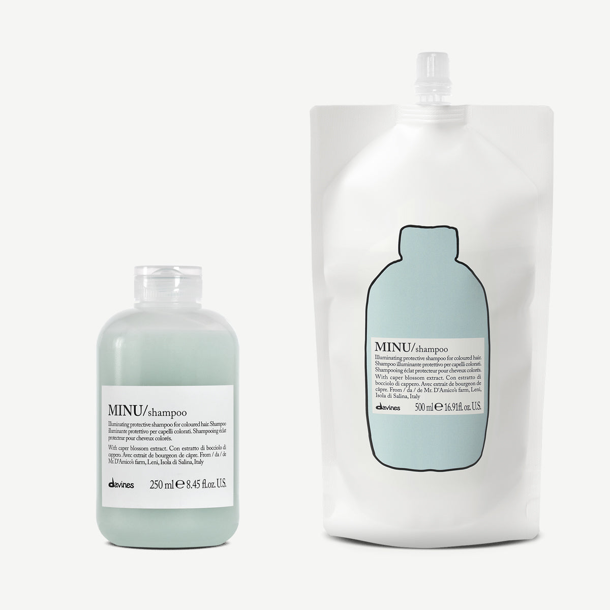 MINU Shampoo + Refill 1 2 pz.Davines