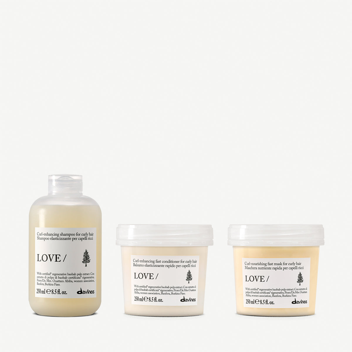 Davines Routine LOVE Curl - Kit completo per capelli mossi e ricci