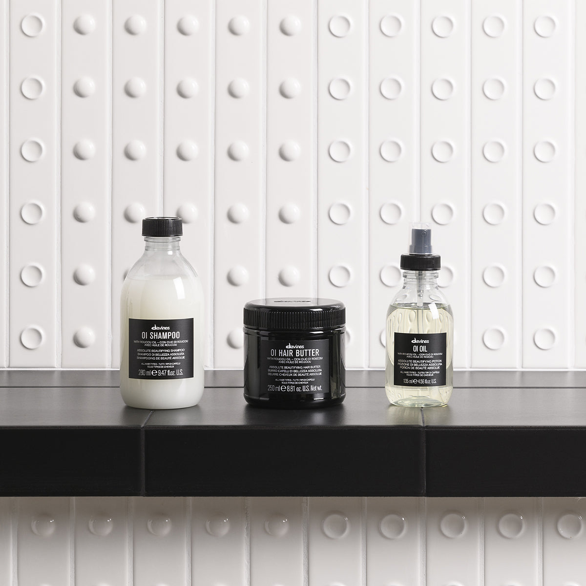 Davines OI Hair Butter - Burro capelli nutriente e anticrespo per morbidezza e lucentezza assolute.