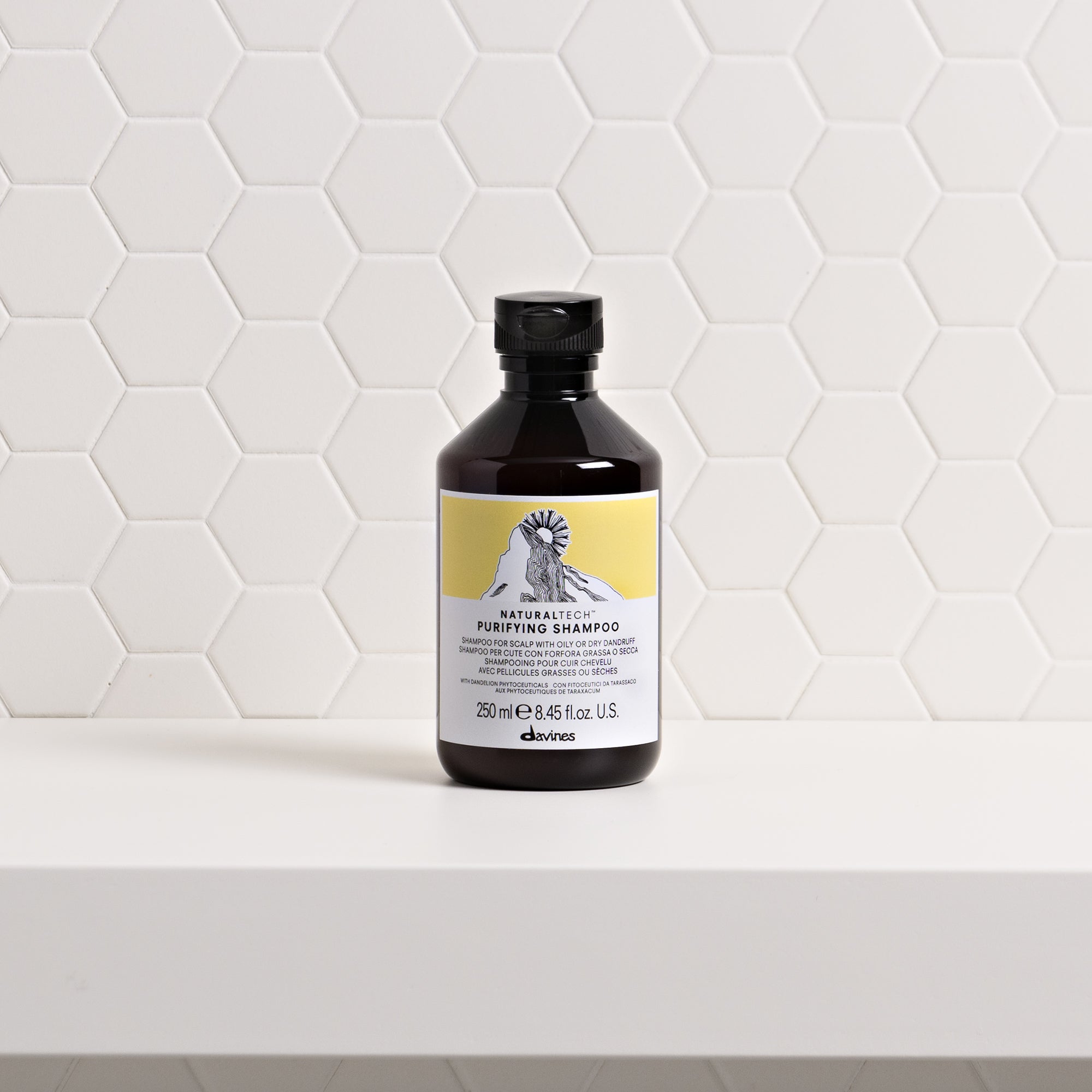 Davines PURIFYING Shampoo - Shampoo purificante per cute con forfora grassa o secca