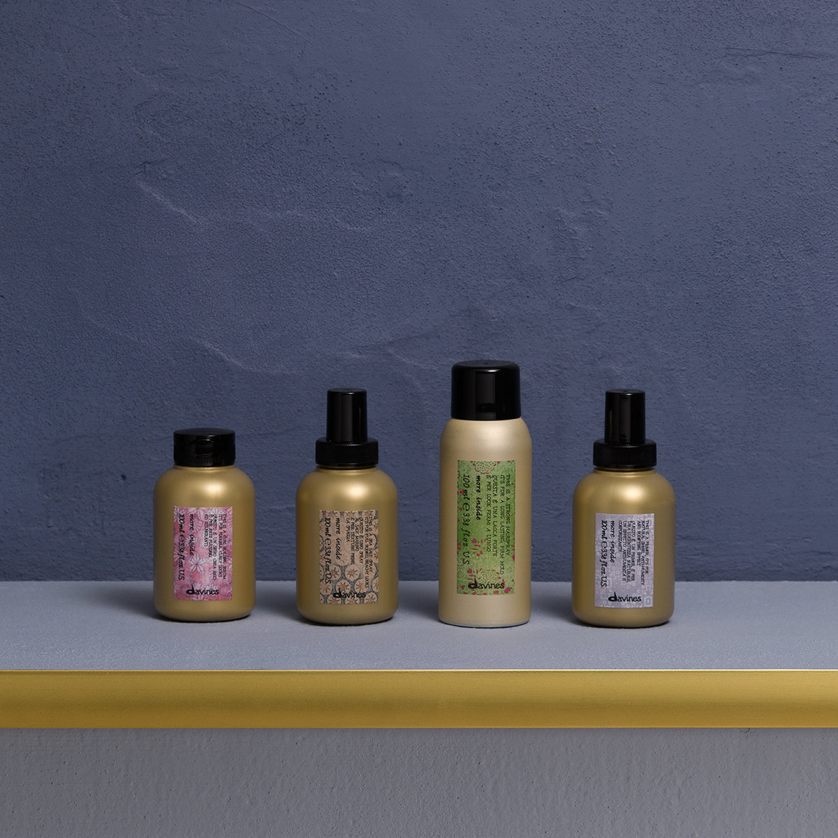 Davines Duo Elasticità e Definizione - Duo da viaggio per capelli ondulati e ricci, che protegge i ricci e ne migliora la consistenza
