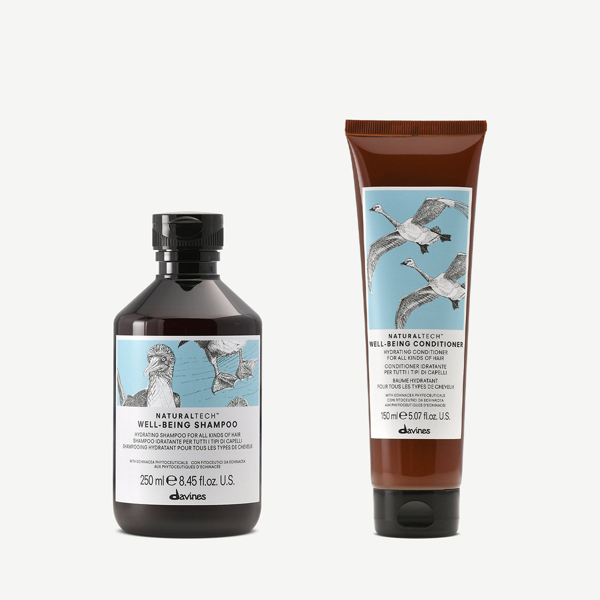 Kit WELLBEING idratante 1  2 pz.Davines