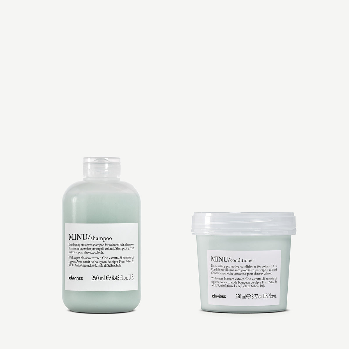 MINU Shampoo + Conditioner 1  Davines