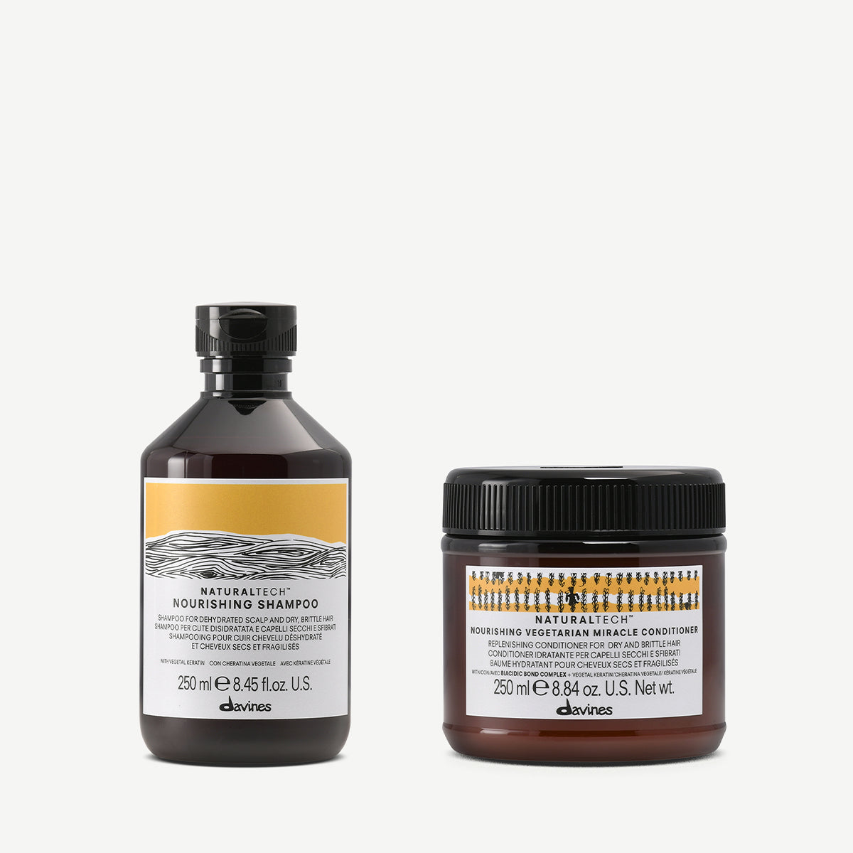 Kit NOURISHING Ristrutturante 1  2 pz.Davines