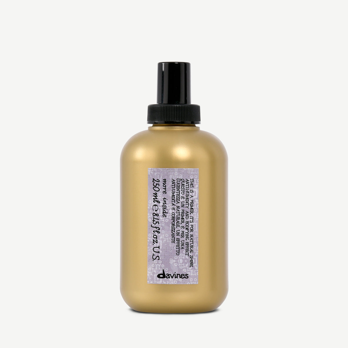 Davines Questo è un Primer Pre-Piega - Tonico corporizzante anti-umidità per supportare la piega in modo naturale
