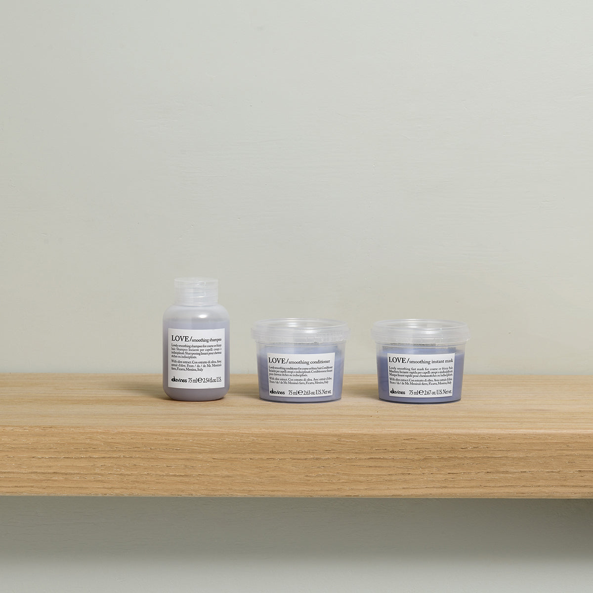 Davines LOVE Travel Kit - Kit per capelli crespi