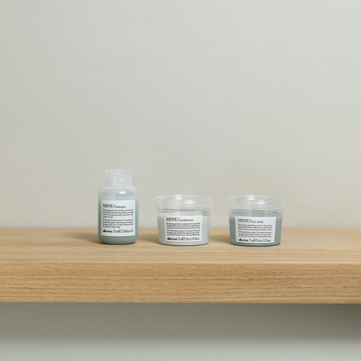 Davines MINU Travel Kit - Kit per capelli colorati