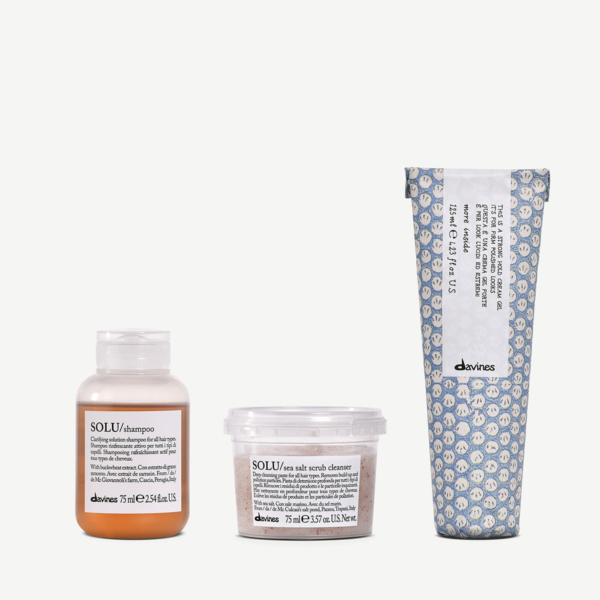 Trial Kit capelli Uomo 1 3 pz.Davines