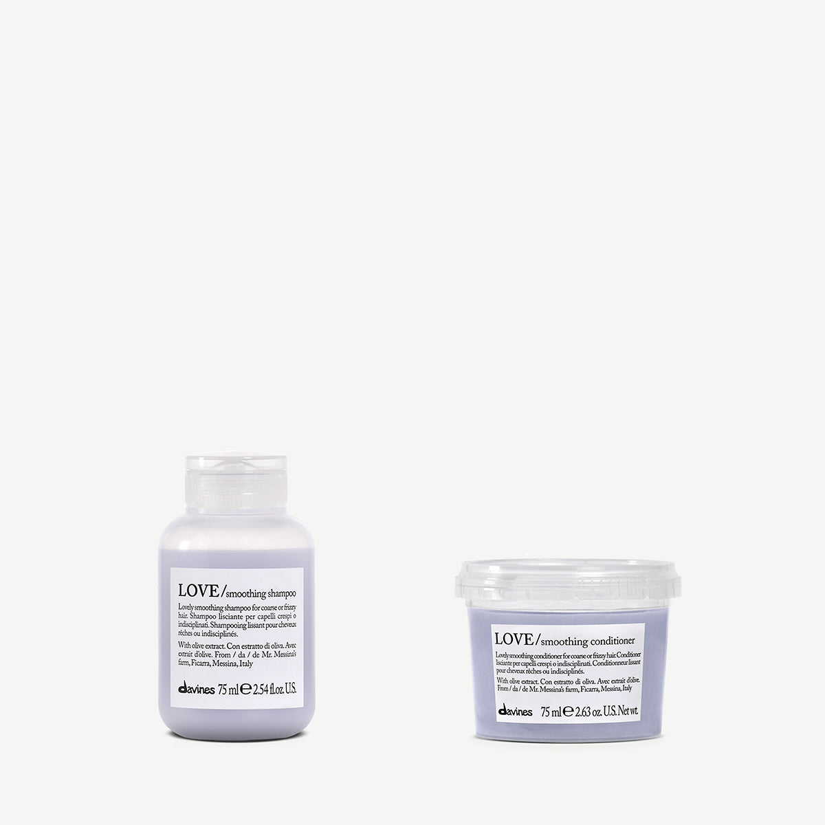 Davines LOVE Travel Kit - Kit per capelli crespi