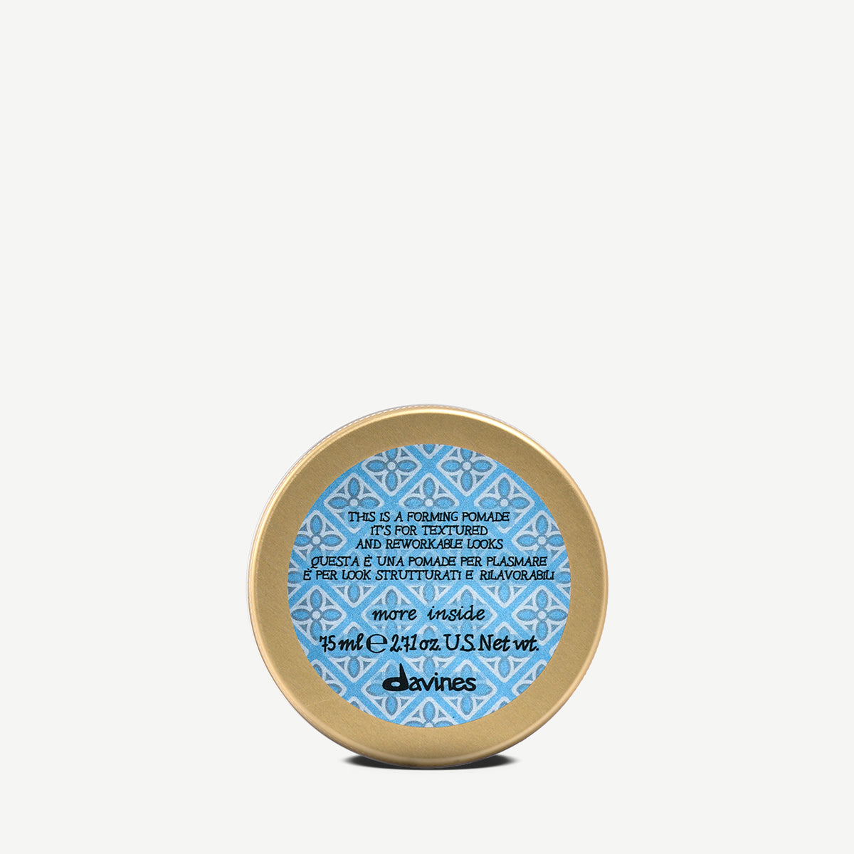 Davines Questa è una Pomade Per Plasmare - Cera capelli morbida per plasmare look strutturati e rilavorabili effetto invisibile
