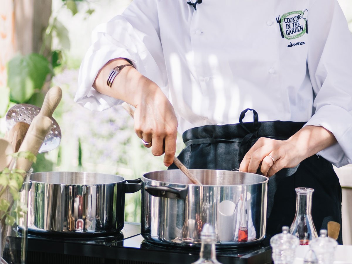 Cooking in the Garden