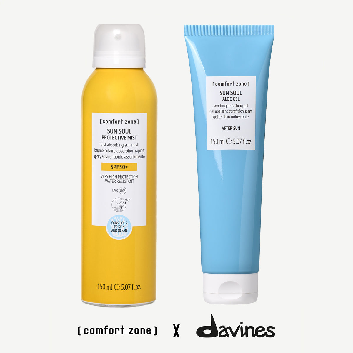 [ comfort zone ] Sun Kit SPF50+ 1  2 pz.Davines
