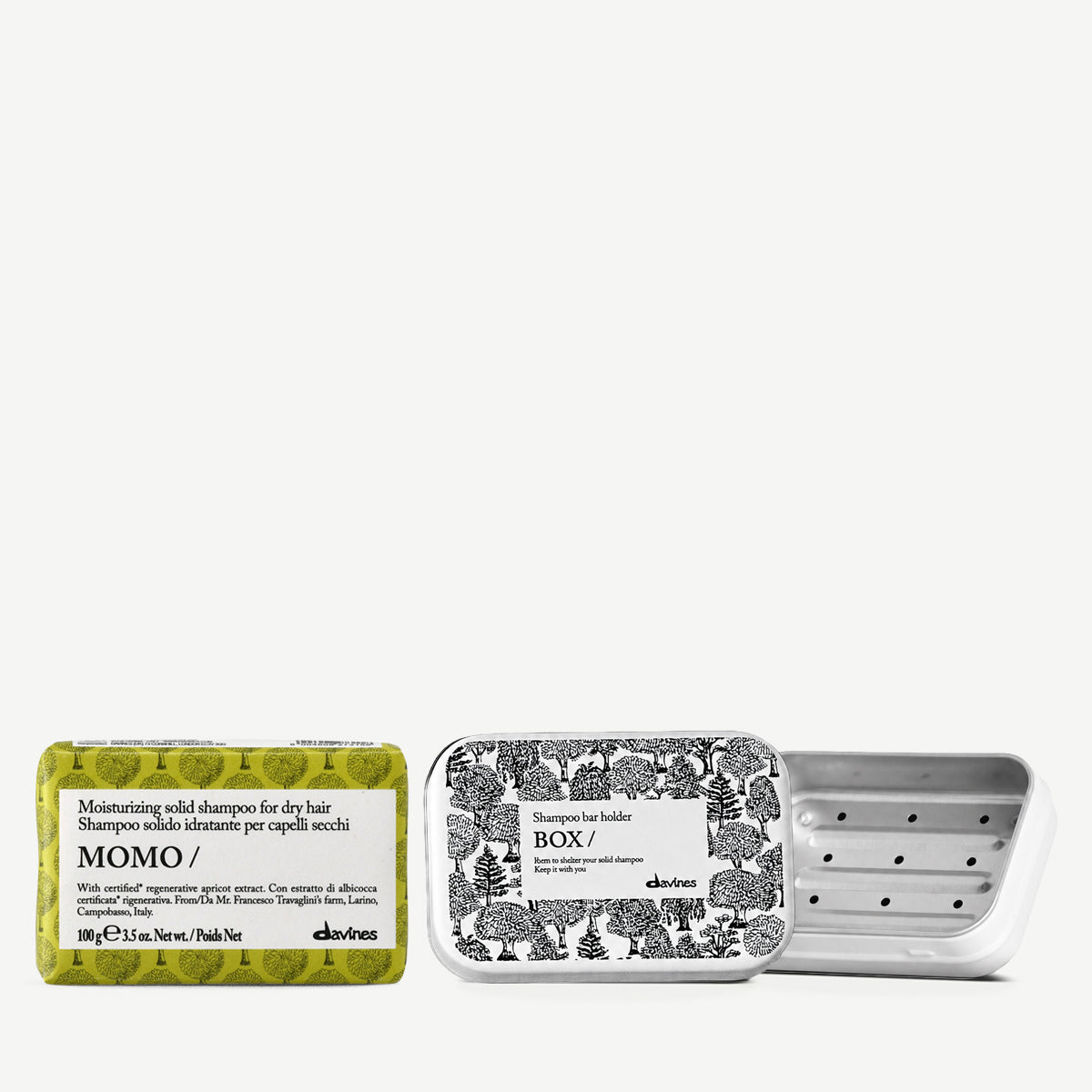 MOMO Solid Shampoo + Custodia 1  1 kitDavines
