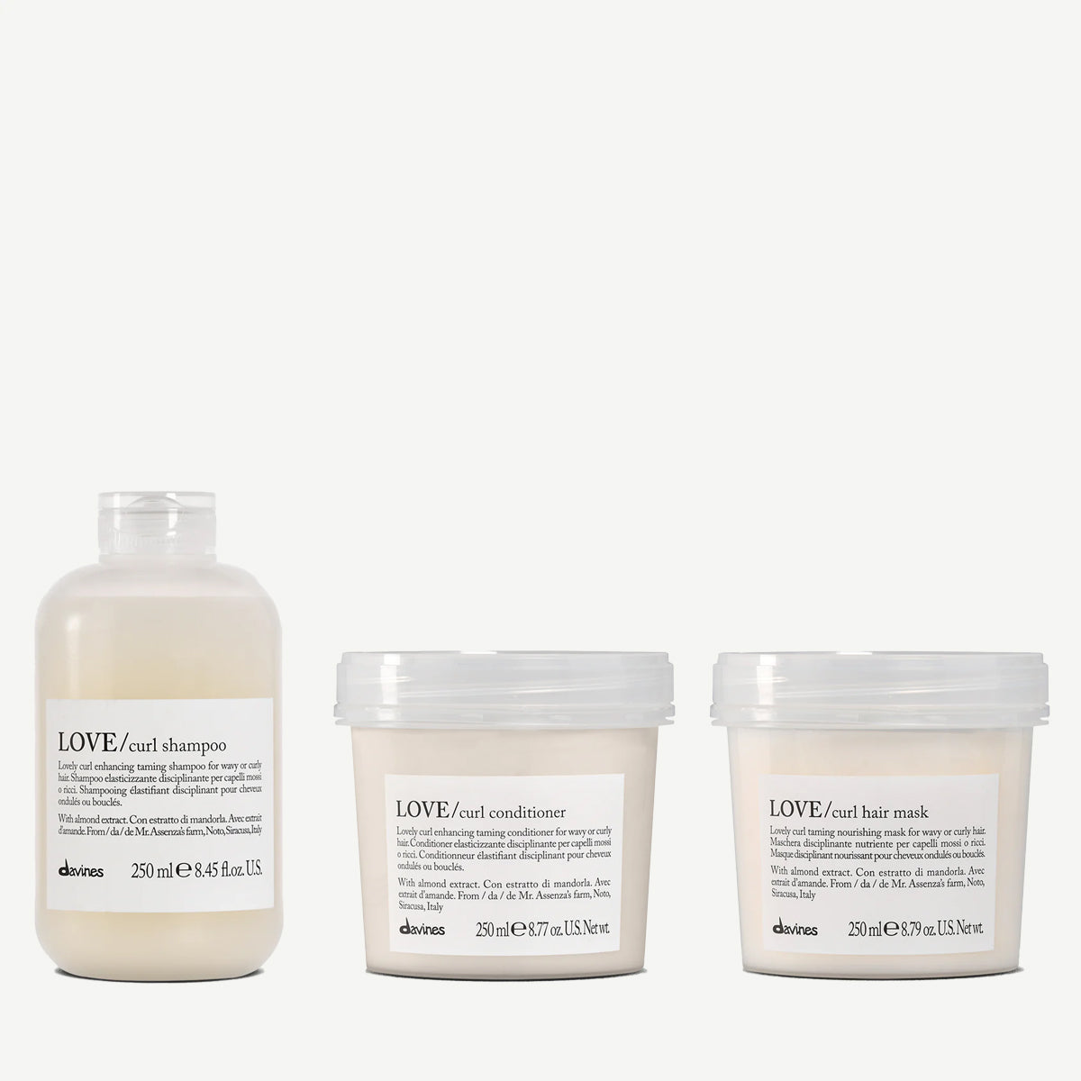 Routine LOVE Curl 1  3 pz.Davines
