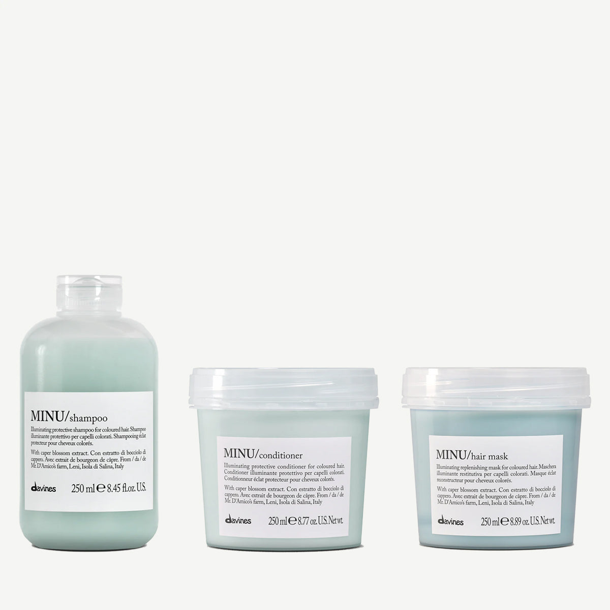 Routine MINU 1  3 pz.Davines
