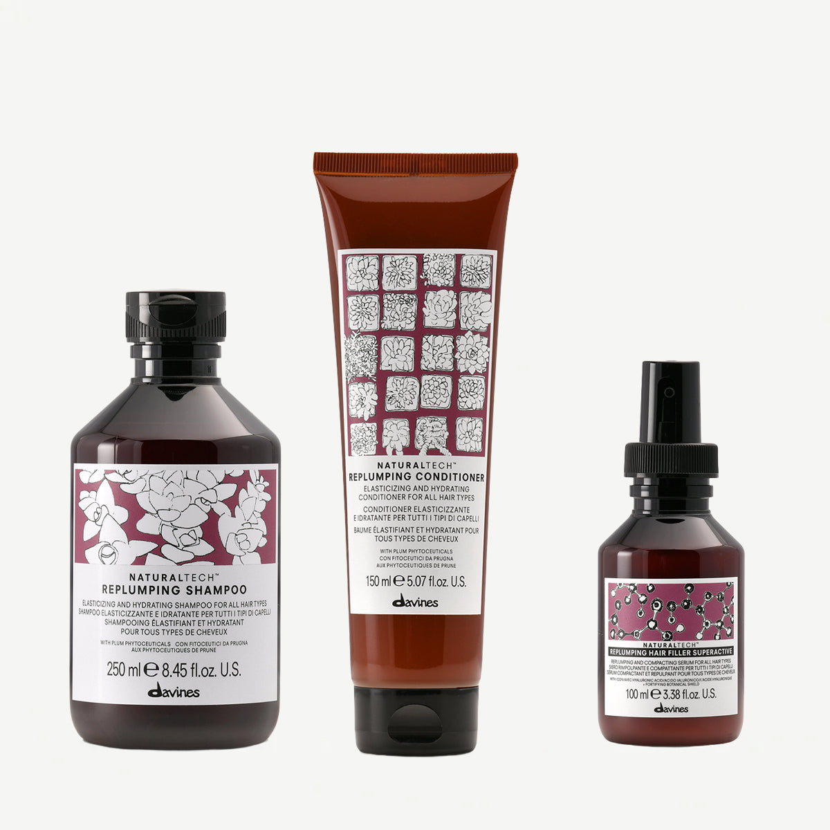 Trattamento Completo Rimpolpante 1  Davines
