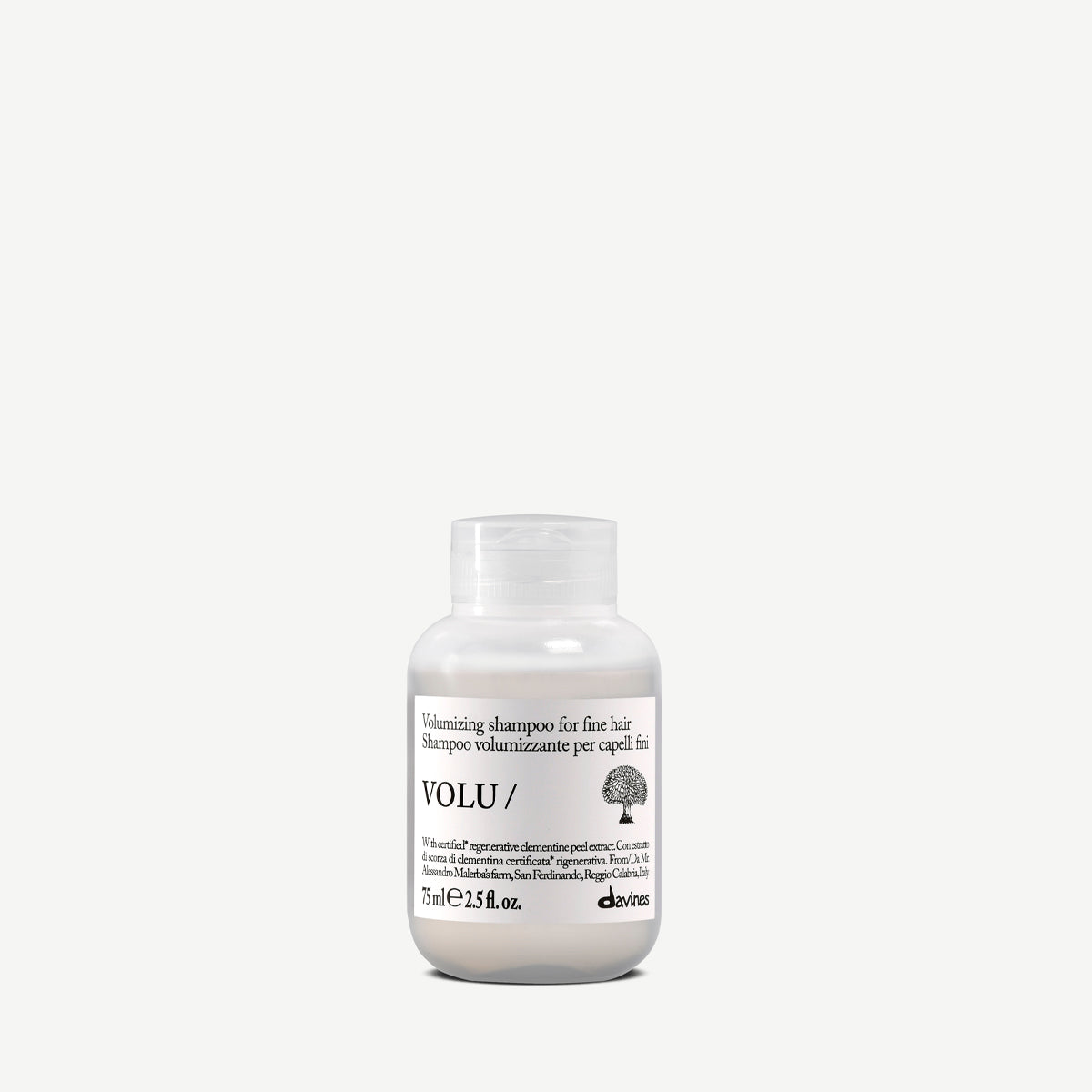 
Davines VOLU Shampoo - Shampoo volumizzante per capelli fini