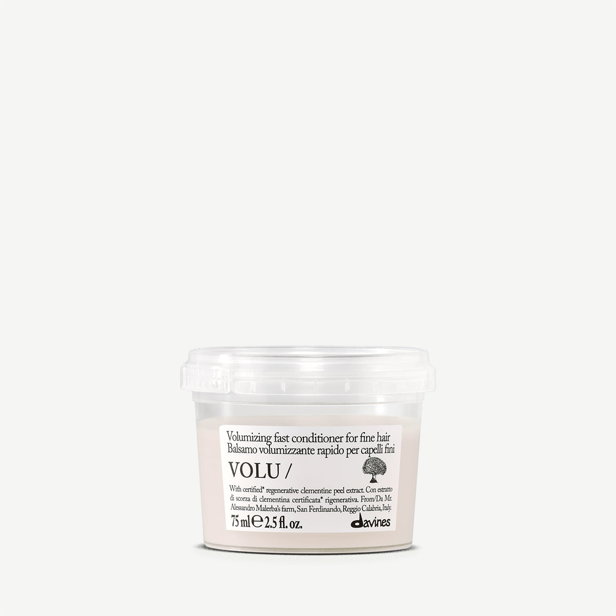
Davines VOLU Conditioner - Balsamo volumizzante leggero per capelli fini