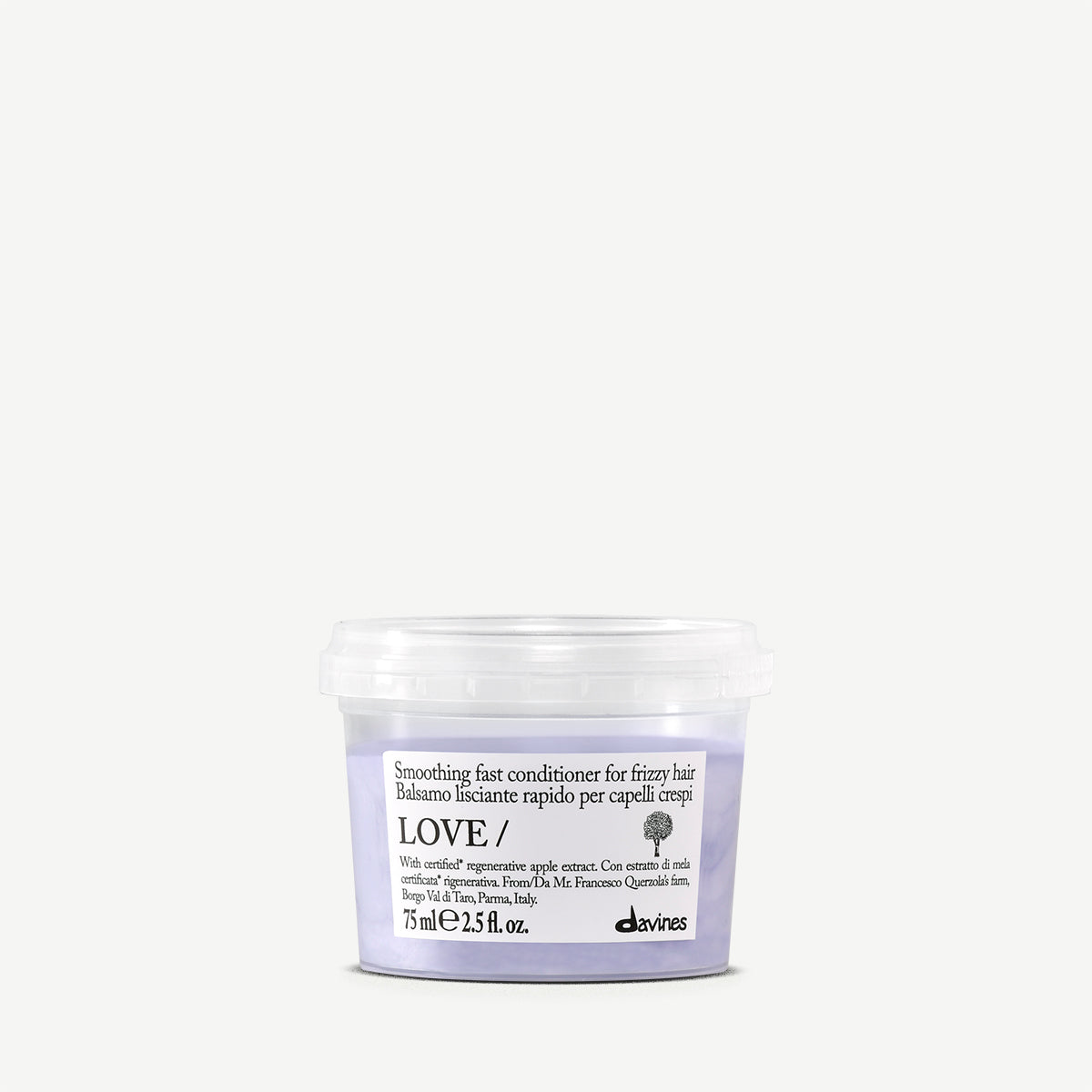 
Davines LOVE Smoothing Conditioner - Balsamo lisciante ad azione rapida per capelli crespi