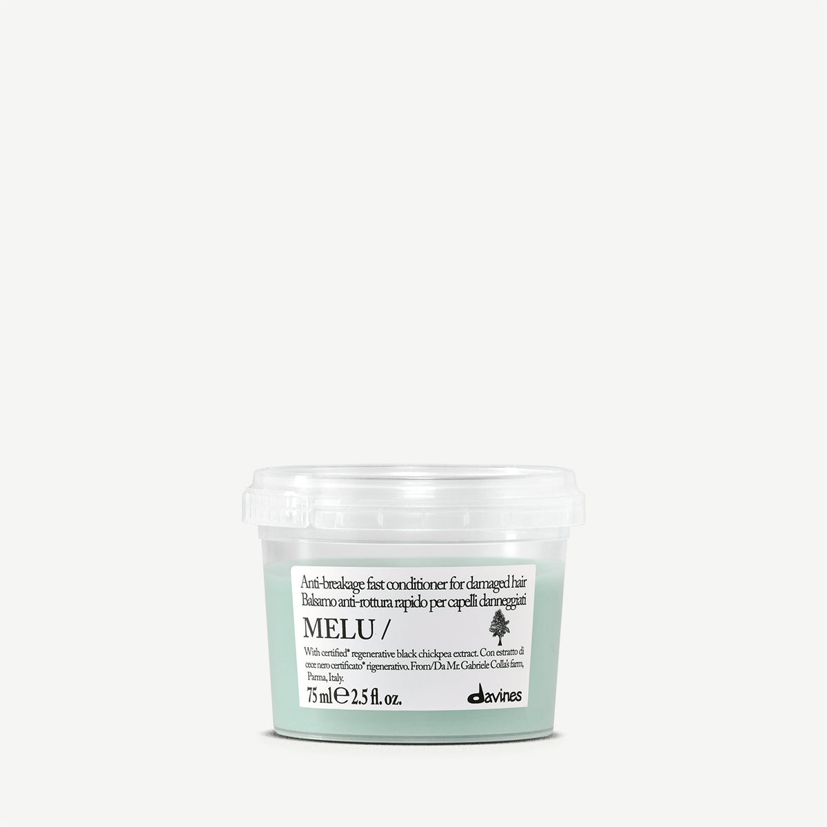 
Davines MELU Conditioner - Balsamo anti-rottura ad azione rapida per capelli lunghi e danneggiati