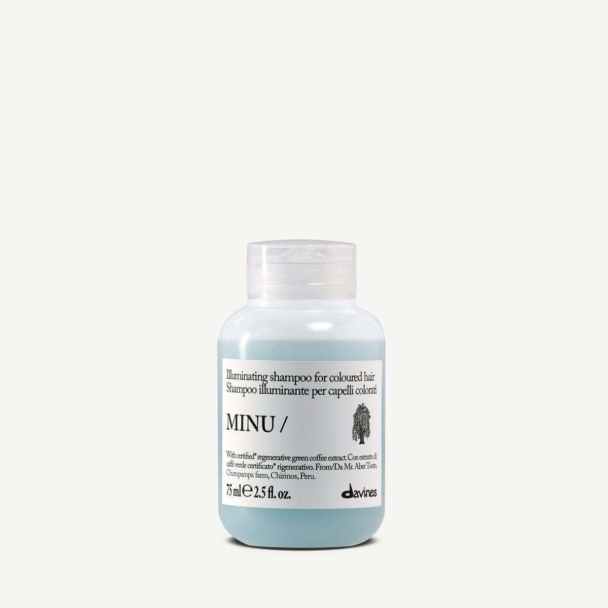 
Davines MINU Shampoo - Shampoo per capelli colorati illuminante e protettivo