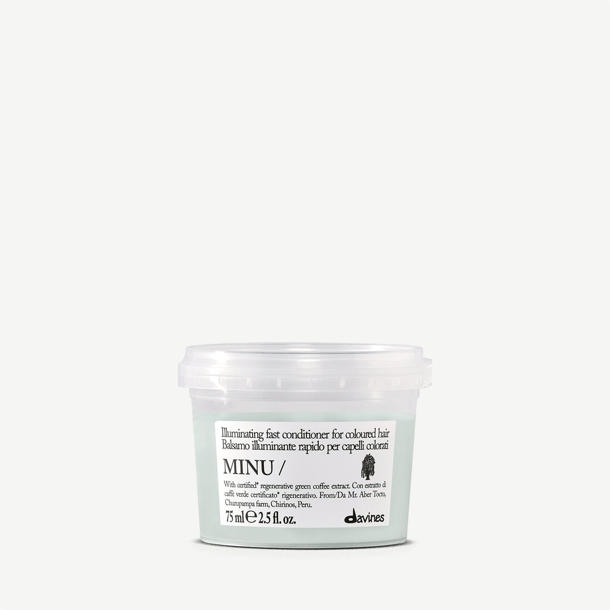 
Davines MINU Conditioner - Balsamo illuminante ad azione rapida per capelli colorati