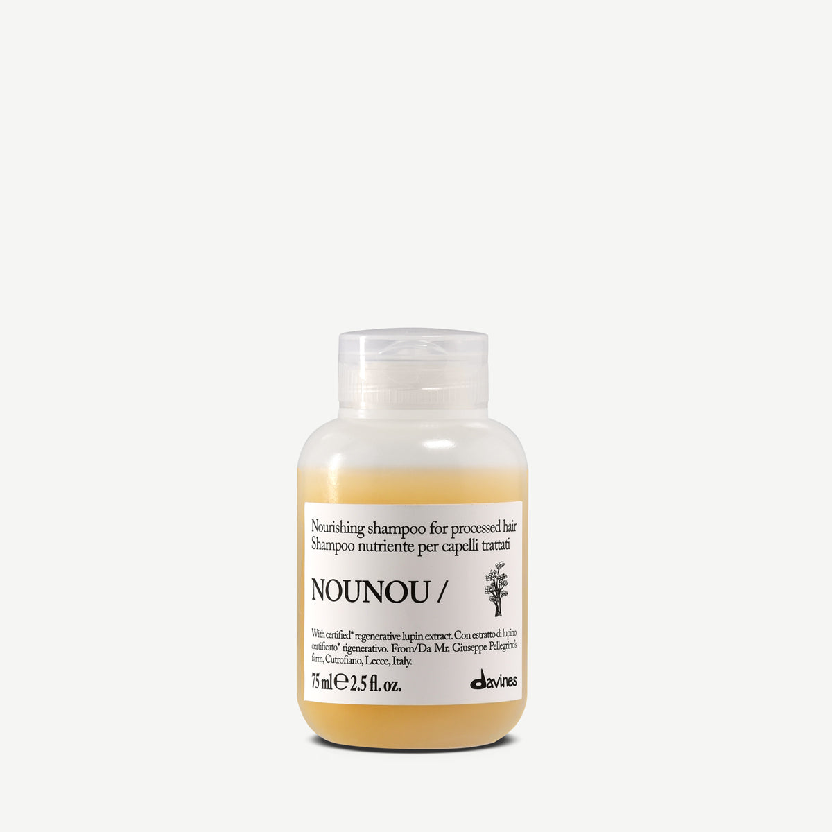 
Davines NOUNOU Shampoo - Shampoo nutriente per capelli trattati