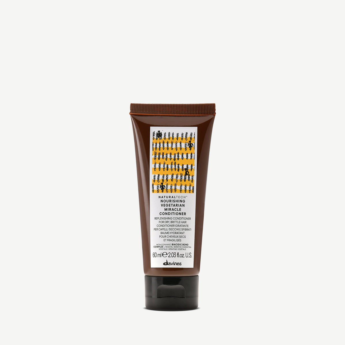 
Davines NOURISHING Vegetarian Miracle Conditioner - Balsamo idratante per capelli secchi e sfibrati