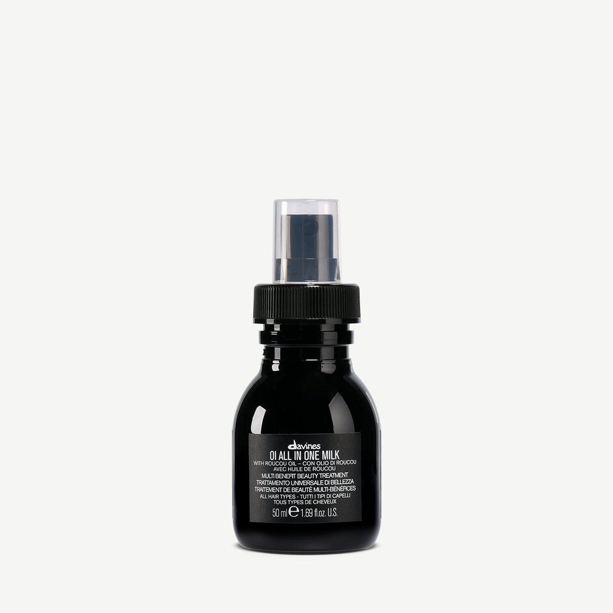 
Davines OI All In One Milk - Trattamento spray per capelli anticrespo, lucidante, con protezione dal calore