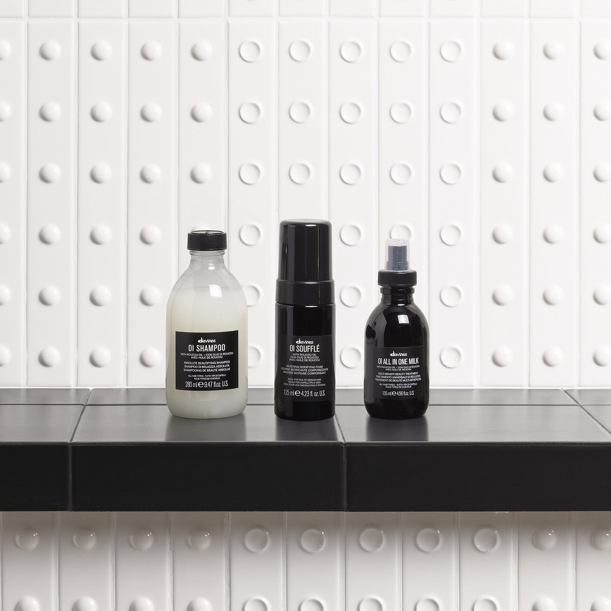 
Davines OI Soufflé - Mousse liquida-schiumogena leave-in per una lucentezza radiosa e corposa