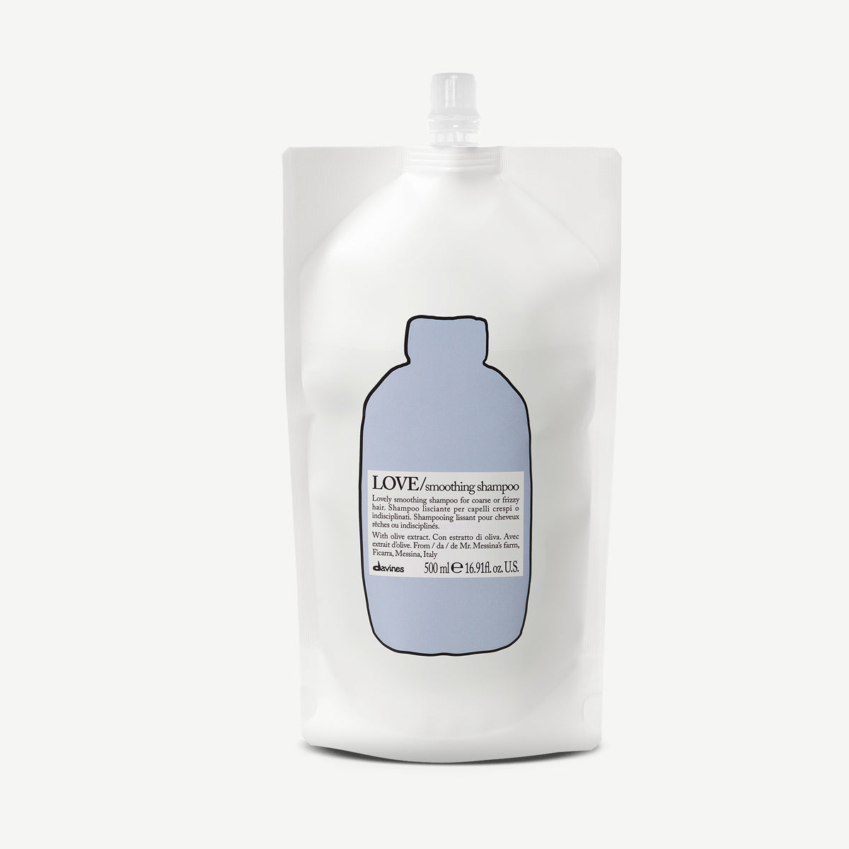 LOVE Smoothing  Shampoo Refill 1  500 mlDavines
