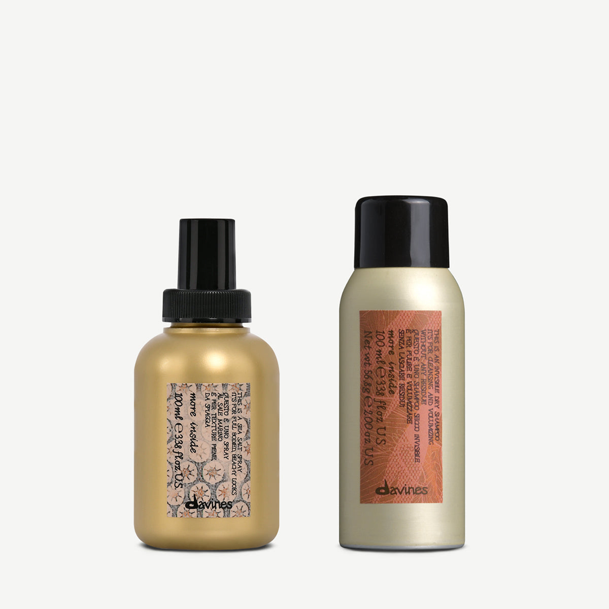 Duo Dry Shampoo e Texture 1  Davines
