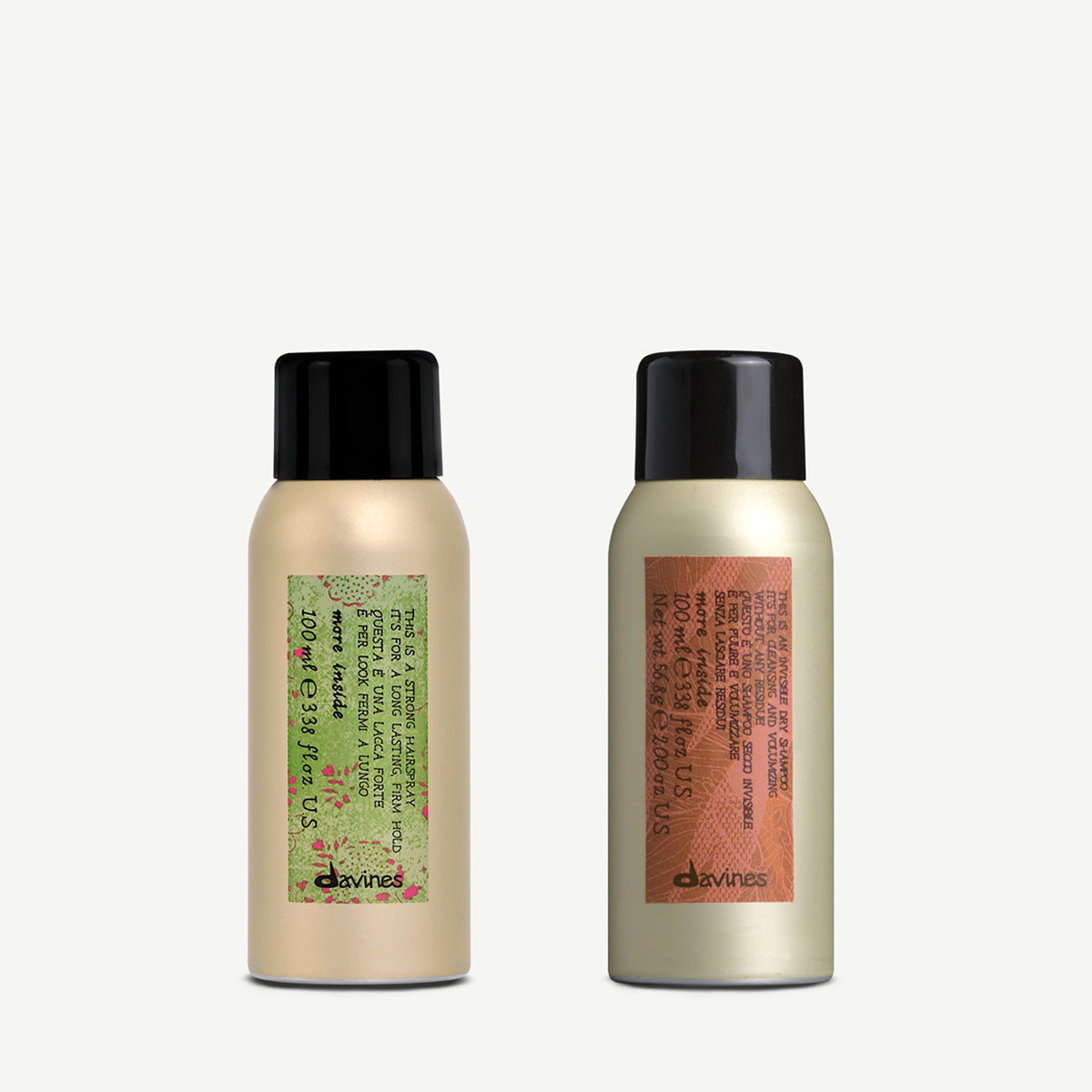 Duo Mini Dry Shampoo e Lacca fissaggio forte | Davines Duo Mini Dry Shampoo e Lacca fissaggio forte | Davines