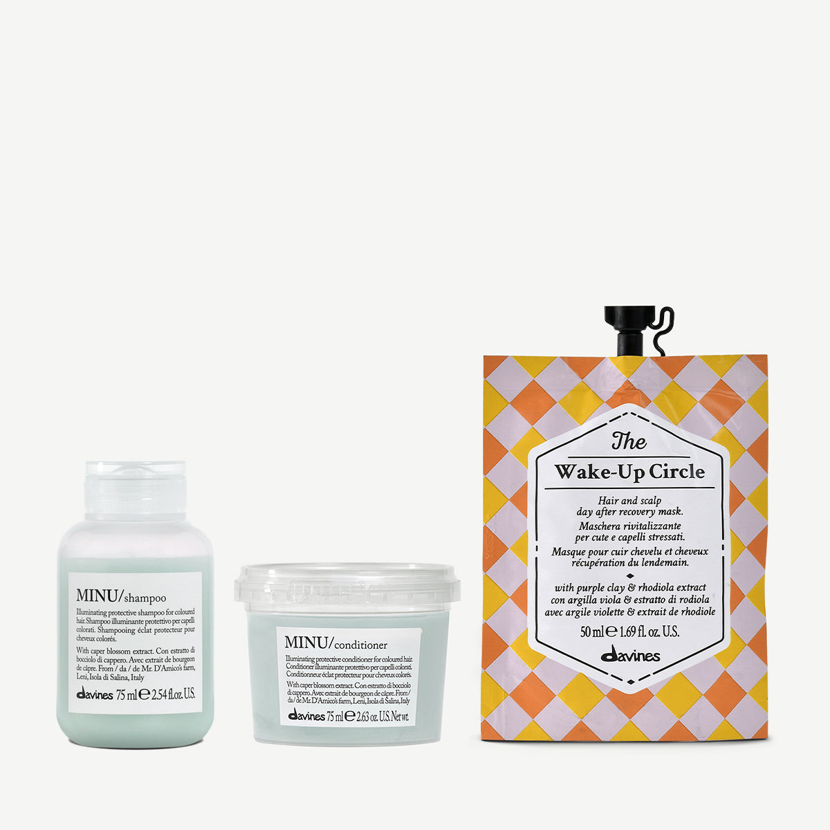 Trial kit capelli colorati 1  3 pz.Davines
