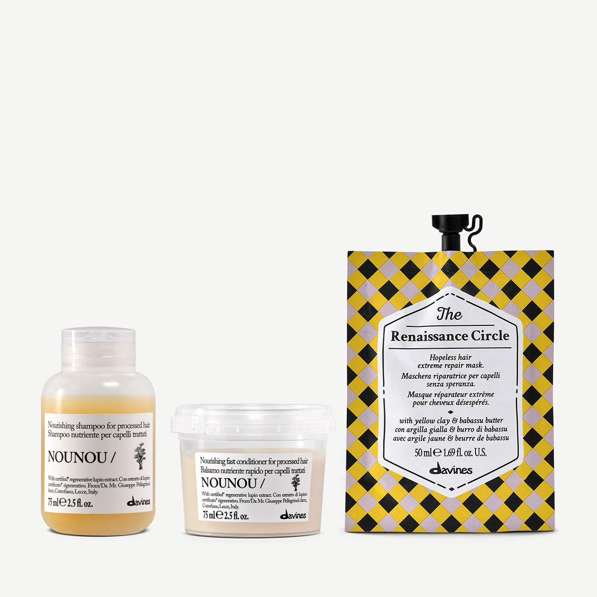 Trial Kit capelli rovinati 1  1 kitDavines
