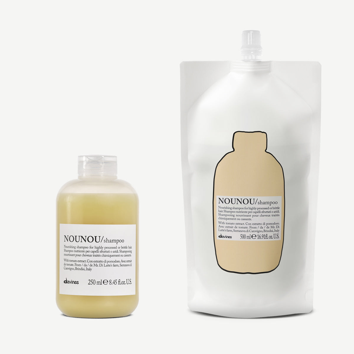 NOUNOU Shampoo + Refill 1  2 pz.Davines
