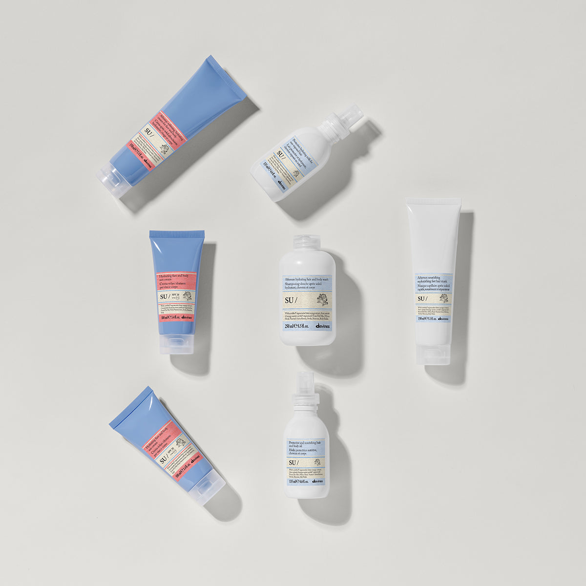 
Davines SU Hair Milk - Latte protettivo idratante per capelli esposti al sole