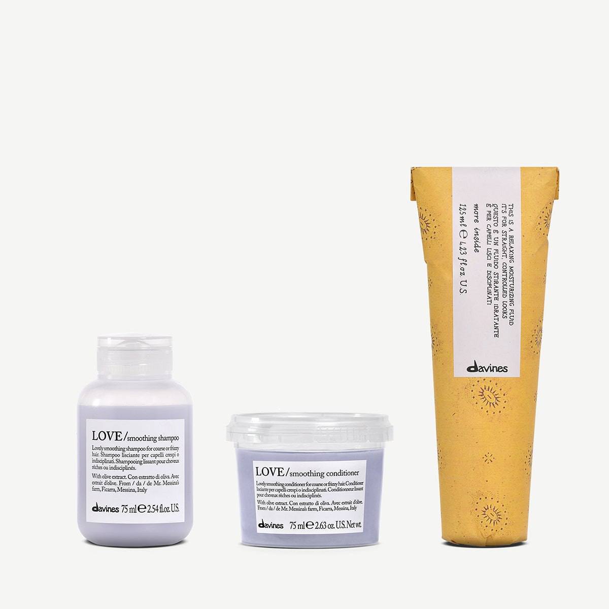 Trial Kit Capelli Lisci 1  3 pz.Davines

