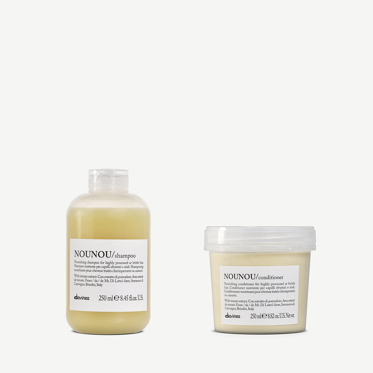NOUNOU Shampoo + Conditioner 1  2 pz.Davines
