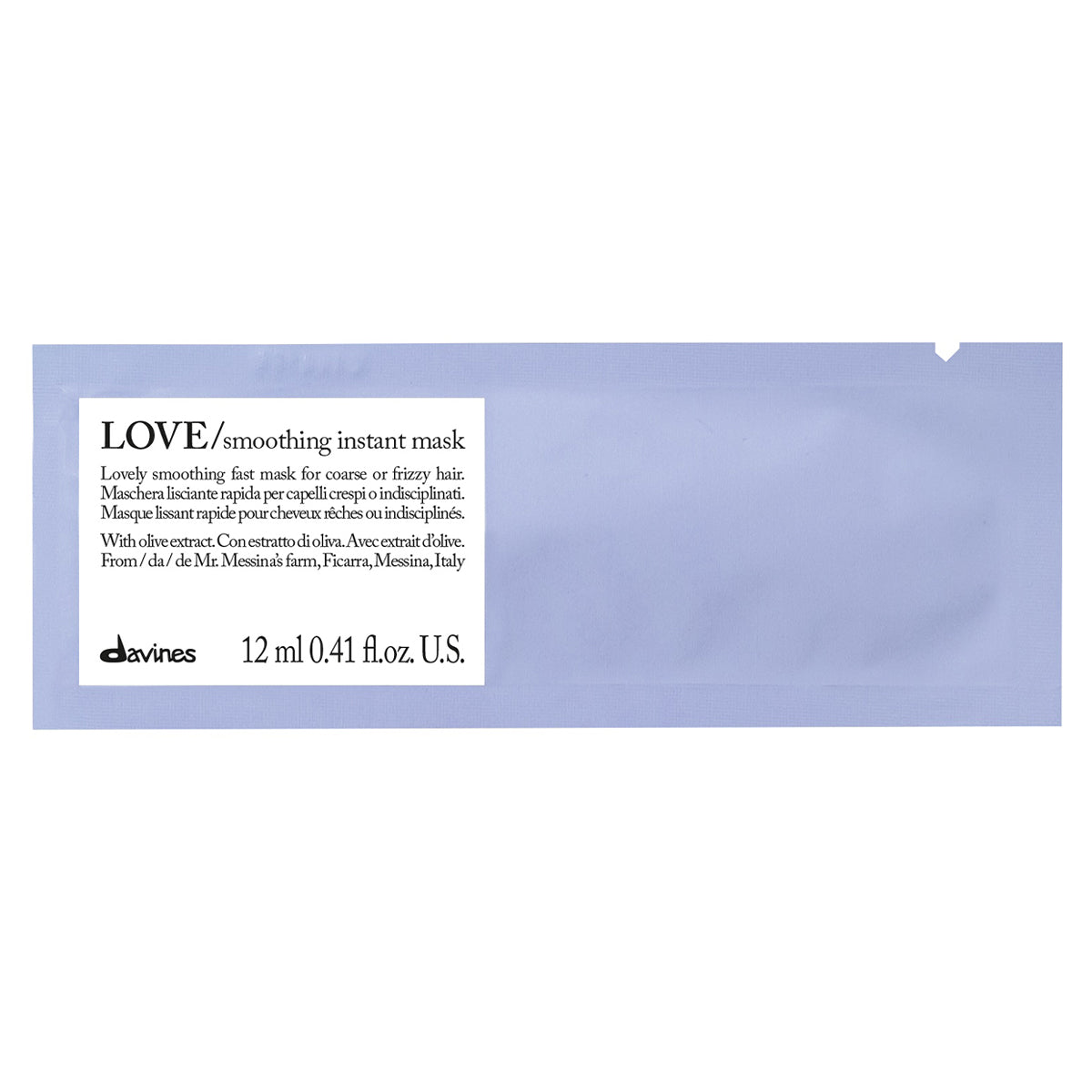CAPELLI CRESPI - LOVE Smoothing Instant Mask 1  Davines
