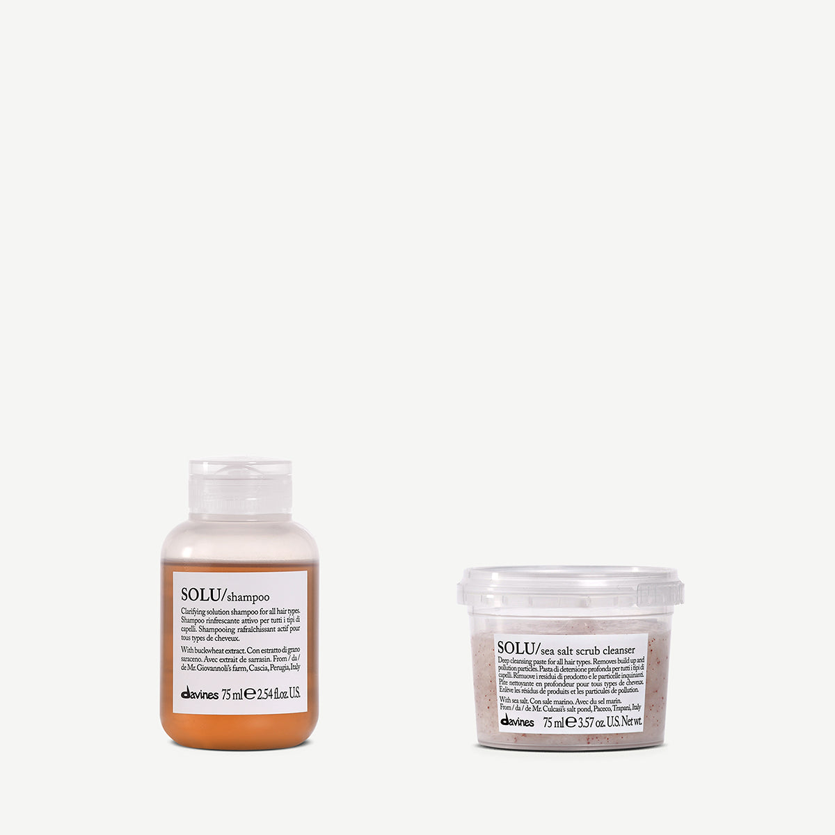 SOLU Travel kit 1  2 pz.Davines
